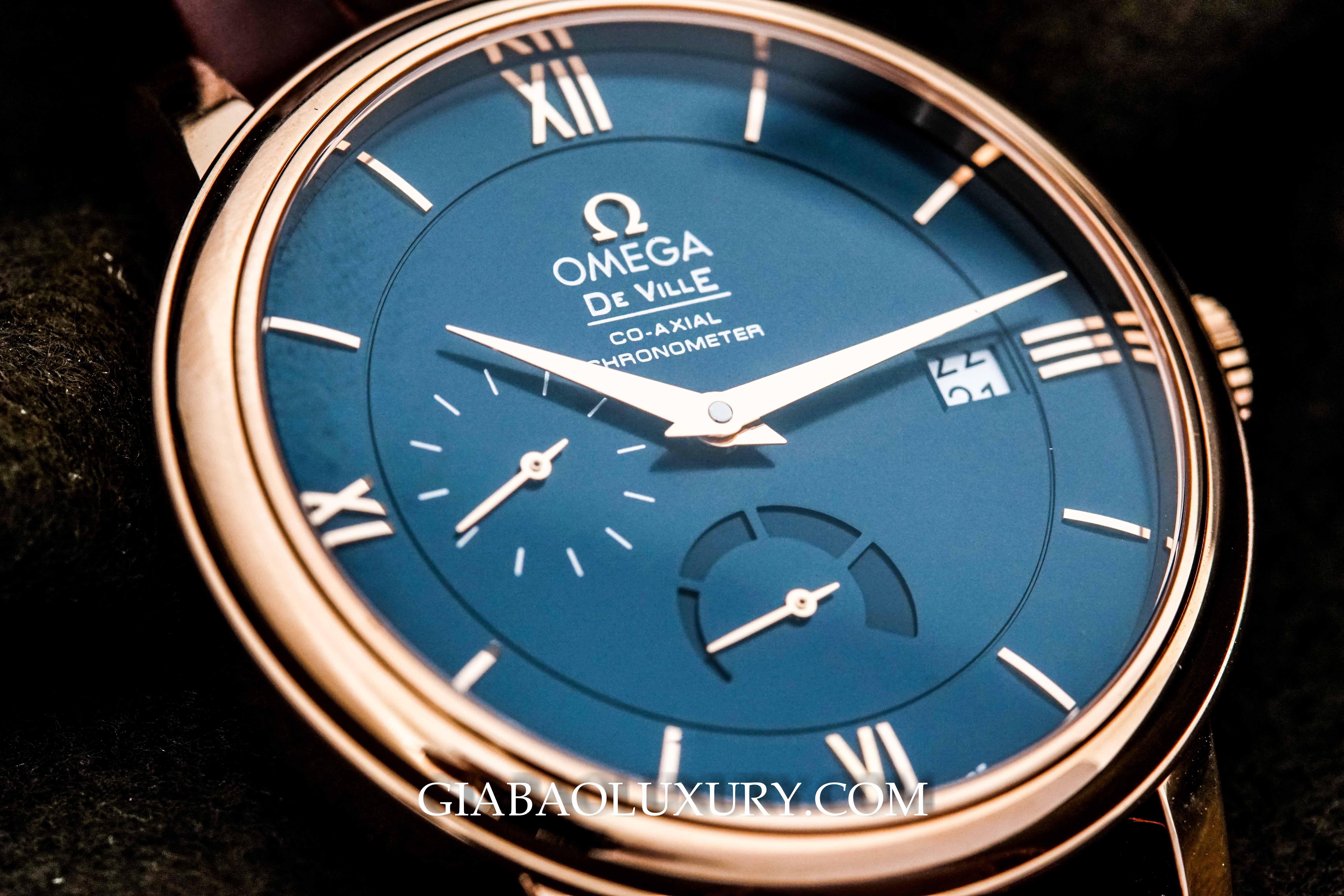 Đồng Hồ Omega De Ville Prestige Co-Axial Power Reserve 39.5mm 424.53.40.21.03.002