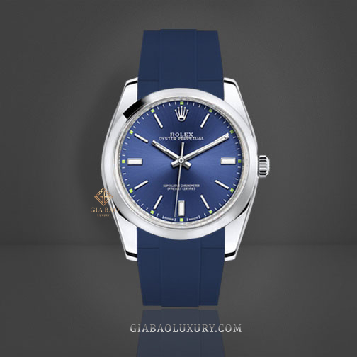 Dây cao su Rubber B dành cho đồng hồ Rolex Oyster Perpetual 39mm - Classic Series Dây Rubber B Classic Series cho Rolex Oyster Perpetual 39mm