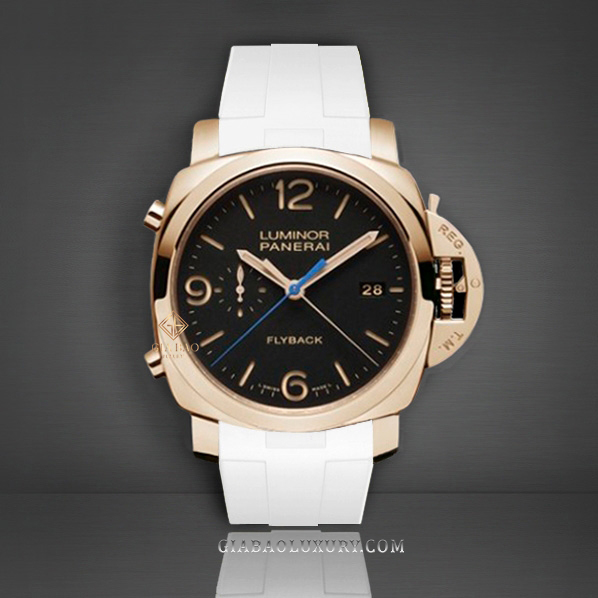 Dây cao su Rubber B dành cho đồng hồ Panerai Luminor 1950 (Loại I) phiên bản Classic Dây Rubber B  Classic cho Panerai Luminor 1950 (Loại I) 2xx, 332, 5xx, 6xx, 13xx, 1499