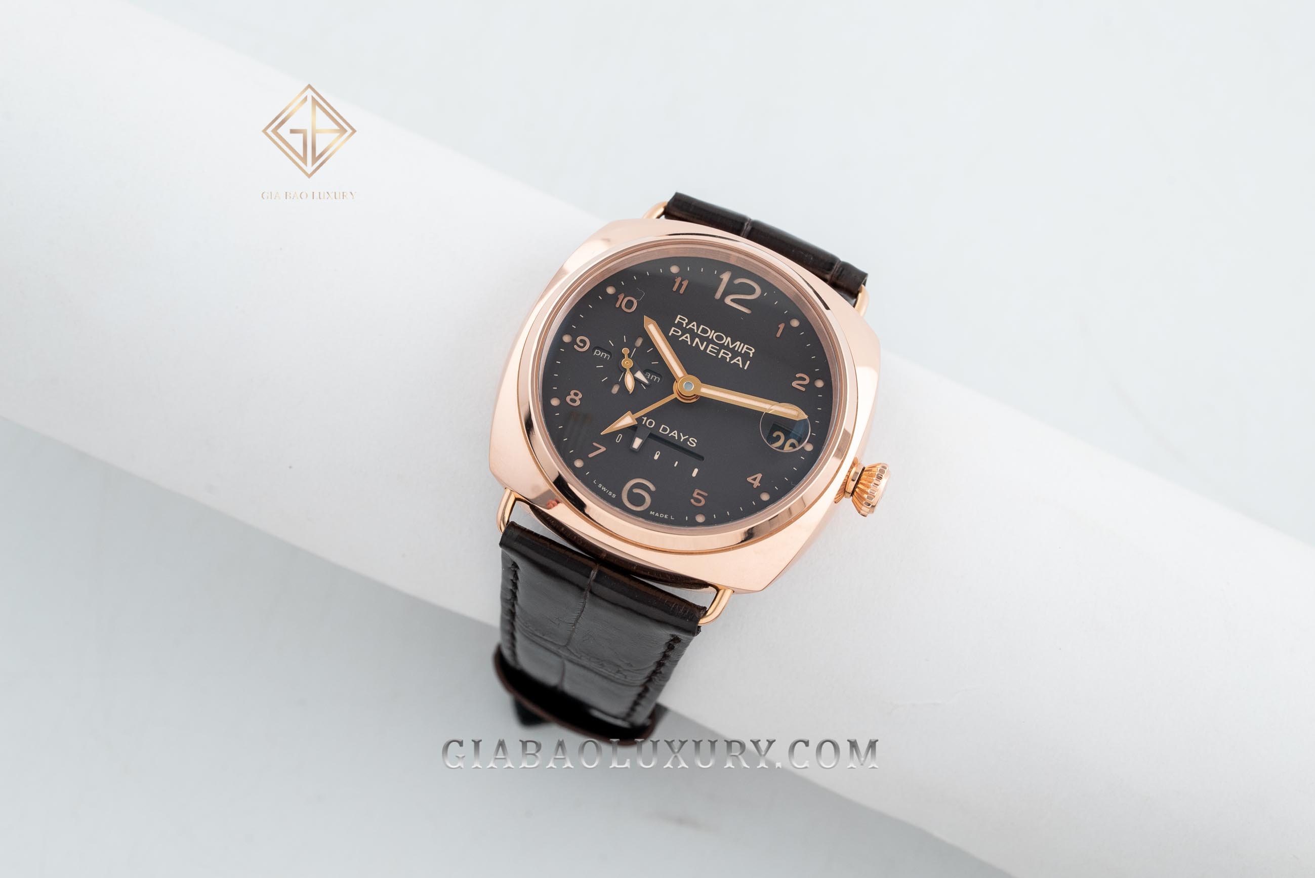 Đồng Hồ Panerai Radiomir 10 Days GMT Oro Rosso Automatic PAM00497