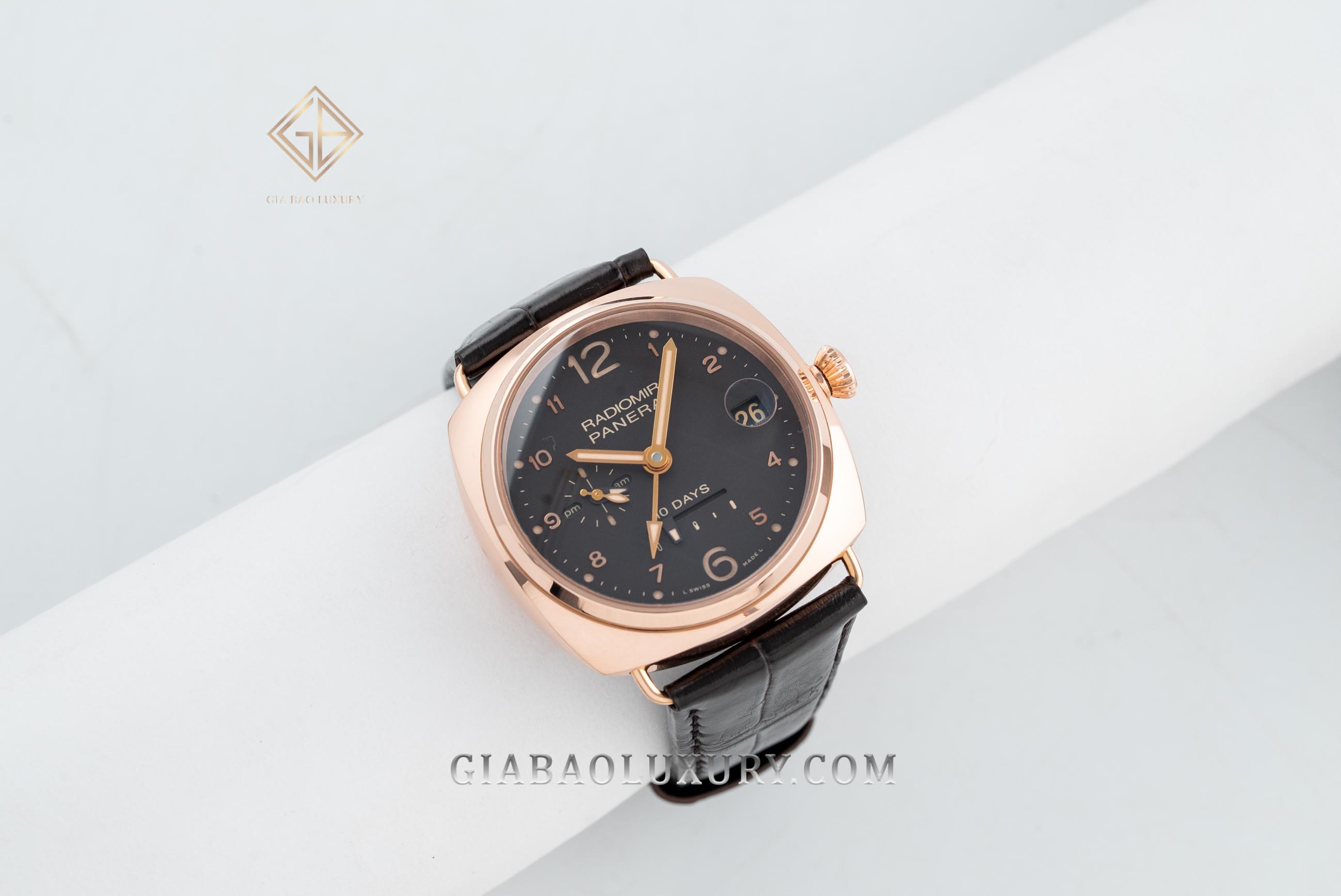 Đồng Hồ Panerai Radiomir 10 Days GMT Oro Rosso Automatic PAM00497