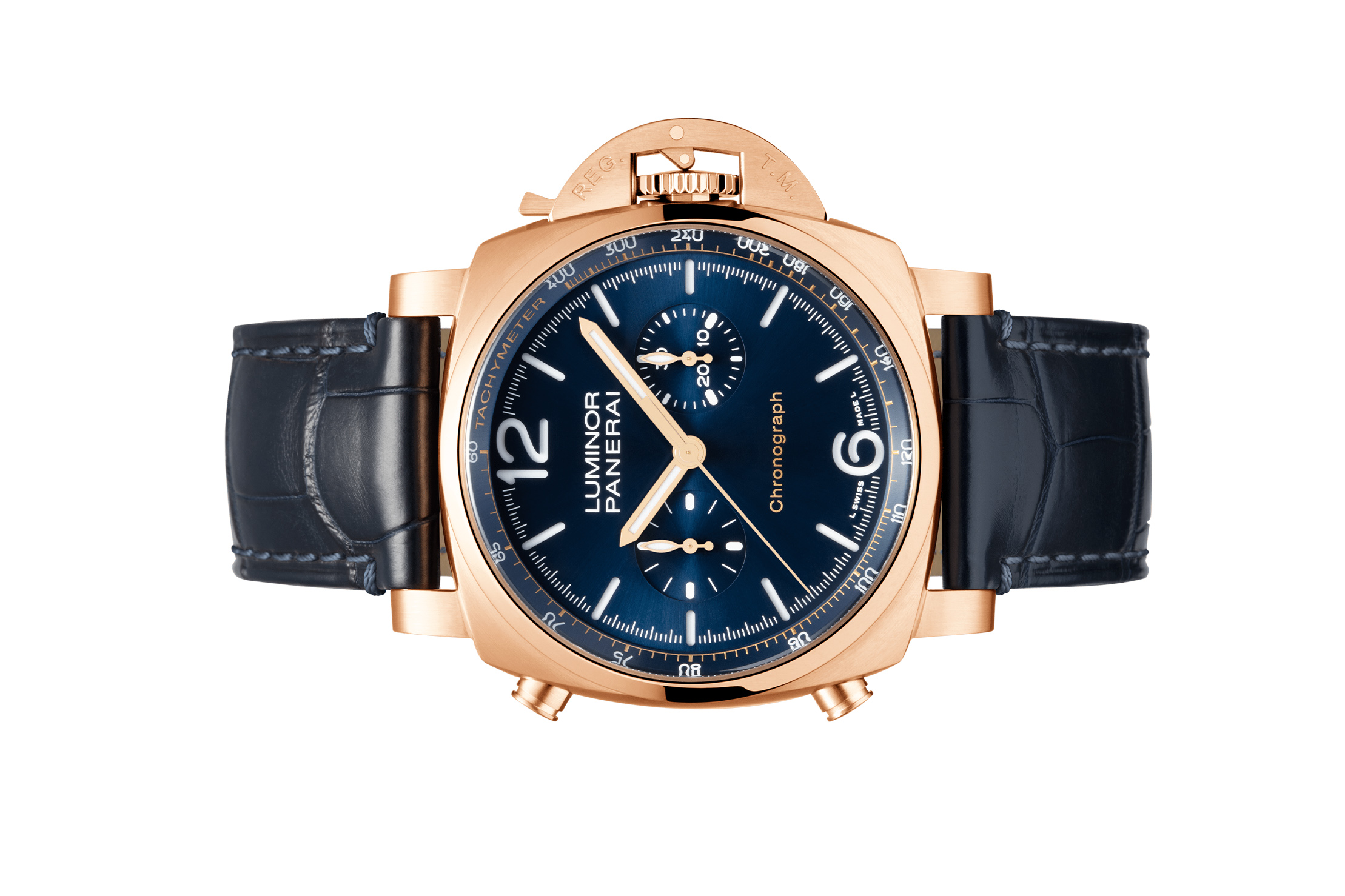 Đồng Hồ Panerai Luminor Chrono Goldtech™ Blu Notte 44mm PAM01111