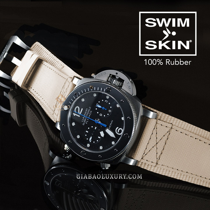 Dây Rubber B SwimSkin® cho Panerai Luminor Submersible 47mm