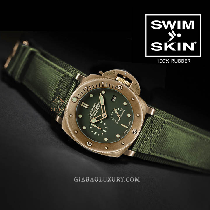 Dây Rubber B SwimSkin® cho Panerai Luminor Submersible 47mm