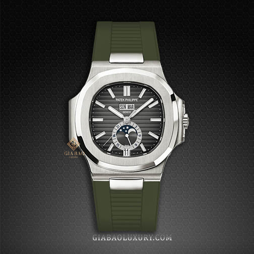 Dây Rubber B cho Patek Philippe Nautilus 5726A SS