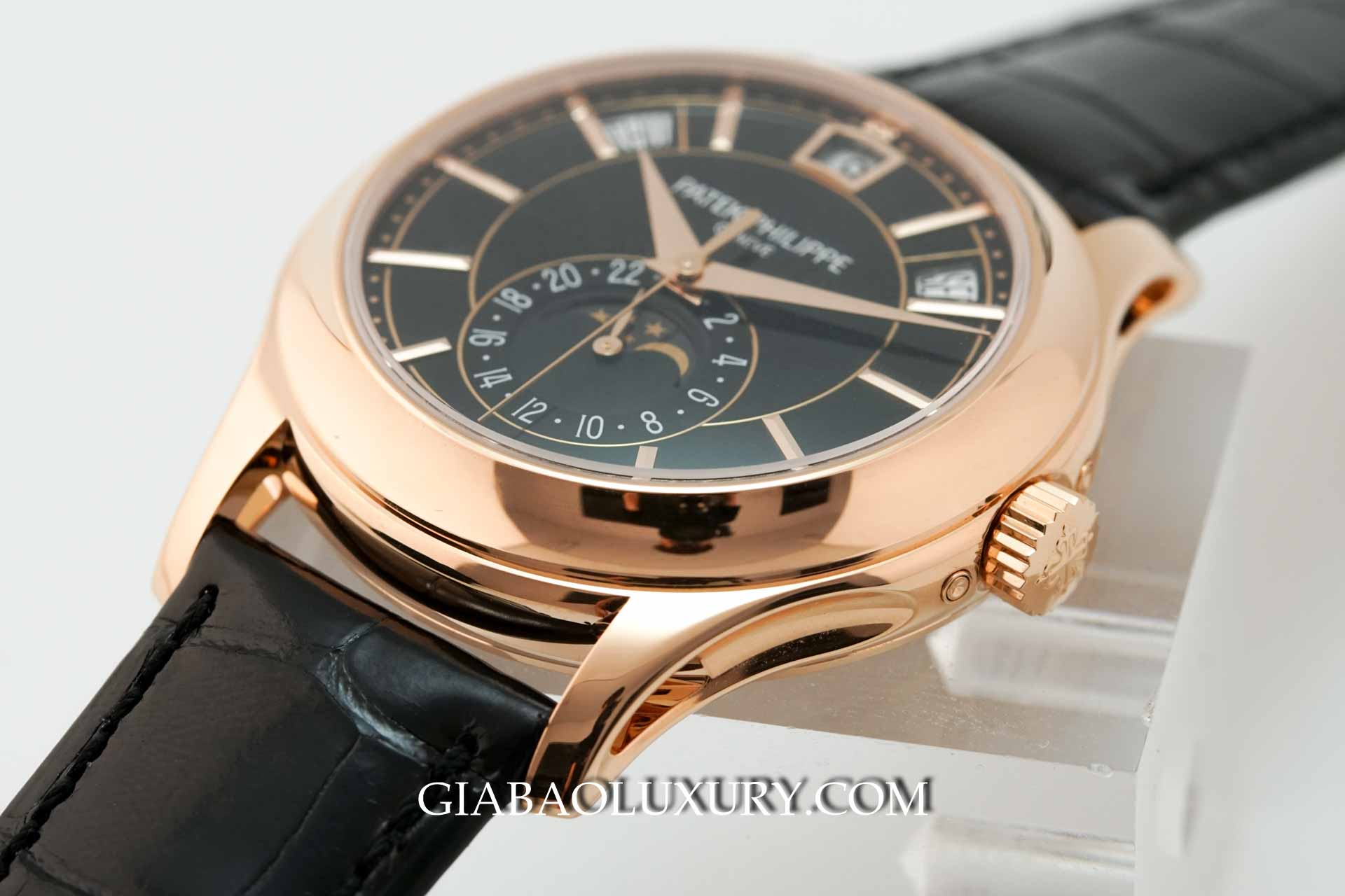 Đồng Hồ Patek Philippe 5205R-010 Mặt Đen Đồng Hồ Patek Philippe Complications 5205R-010
