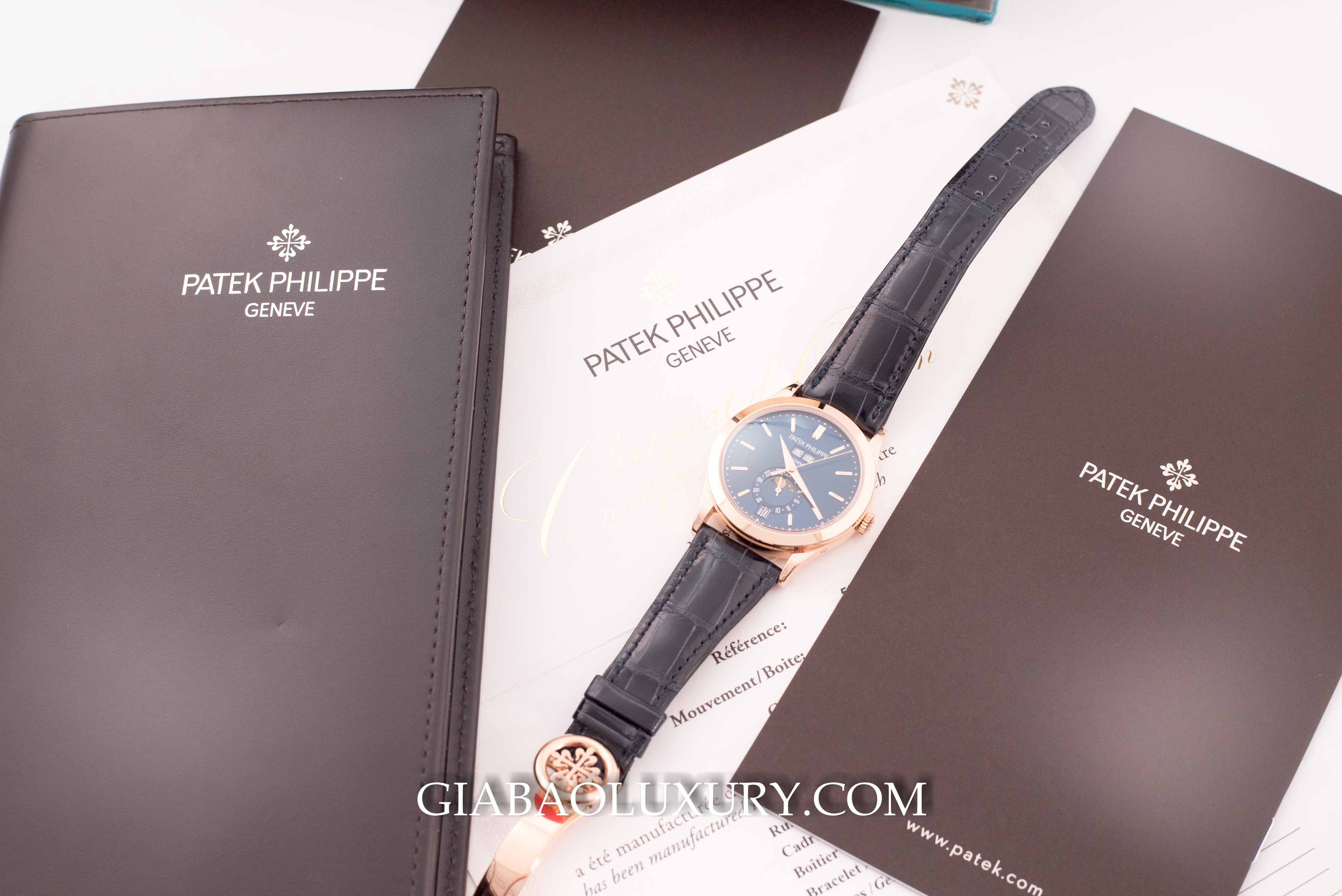 Đồng Hồ Patek Philippe Annual Calendar 5496R-014 Mid Night Blue Đồng Hồ Patek Philippe Complications 5396R-014