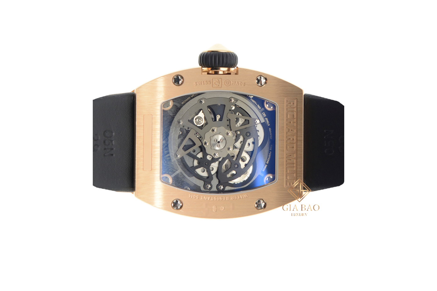 Richard Mille RM023 Vành Vàng Hồng Nạm Kim Cương Đồng Hồ Richard Mille RM023 Vành Vàng Hồng Nạm Kim Cương