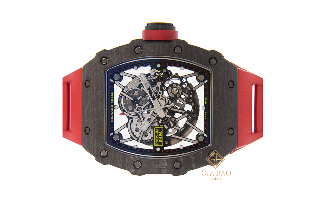 Richard Mille RM35-02 Rafael Nadal Đen Đồng Hồ Richard Mille RM 35-02 Rafael Nadal Đen