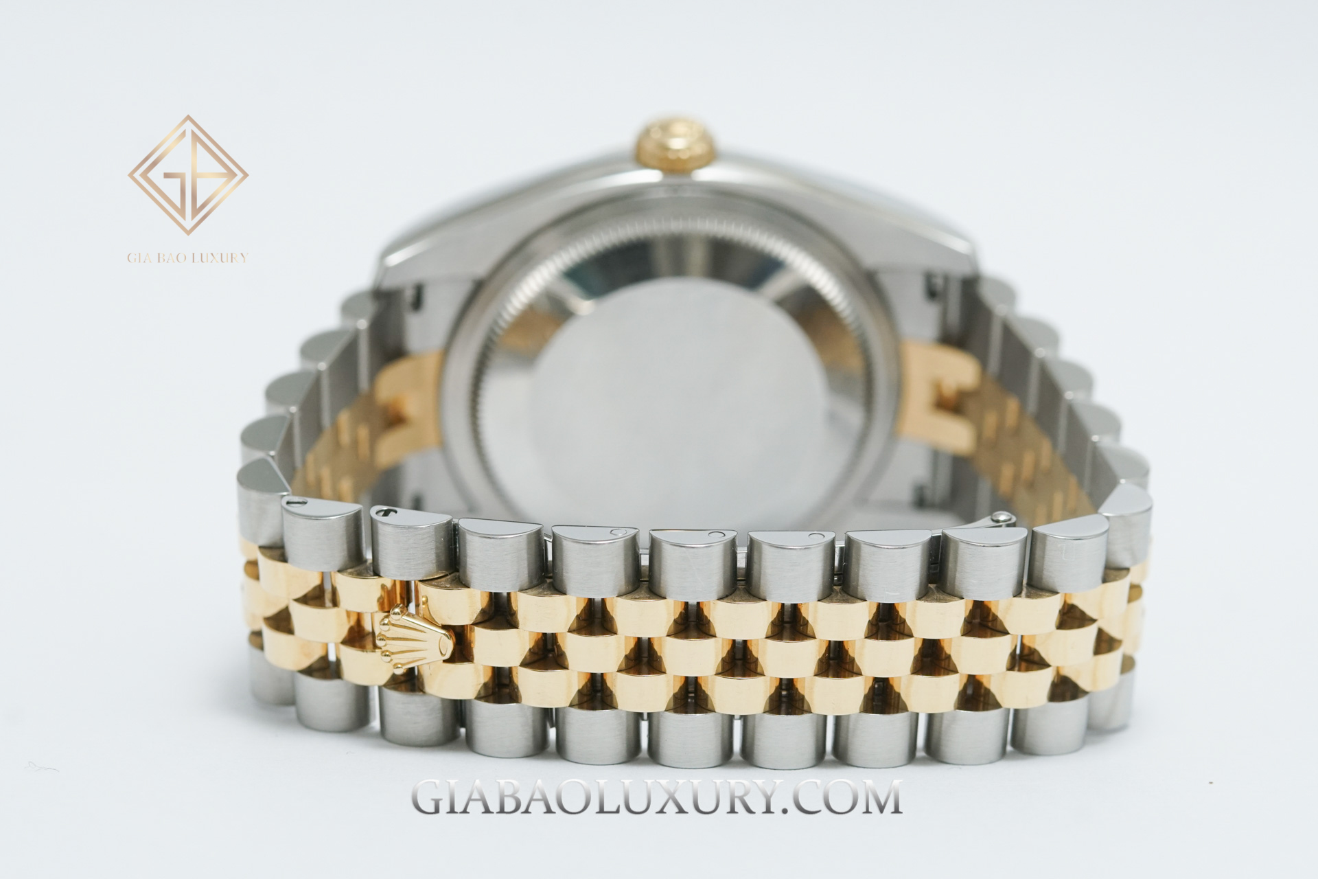 Đồng Hồ Rolex Datejust 36 116233 Mặt Số Đen Nạm Kim Cương