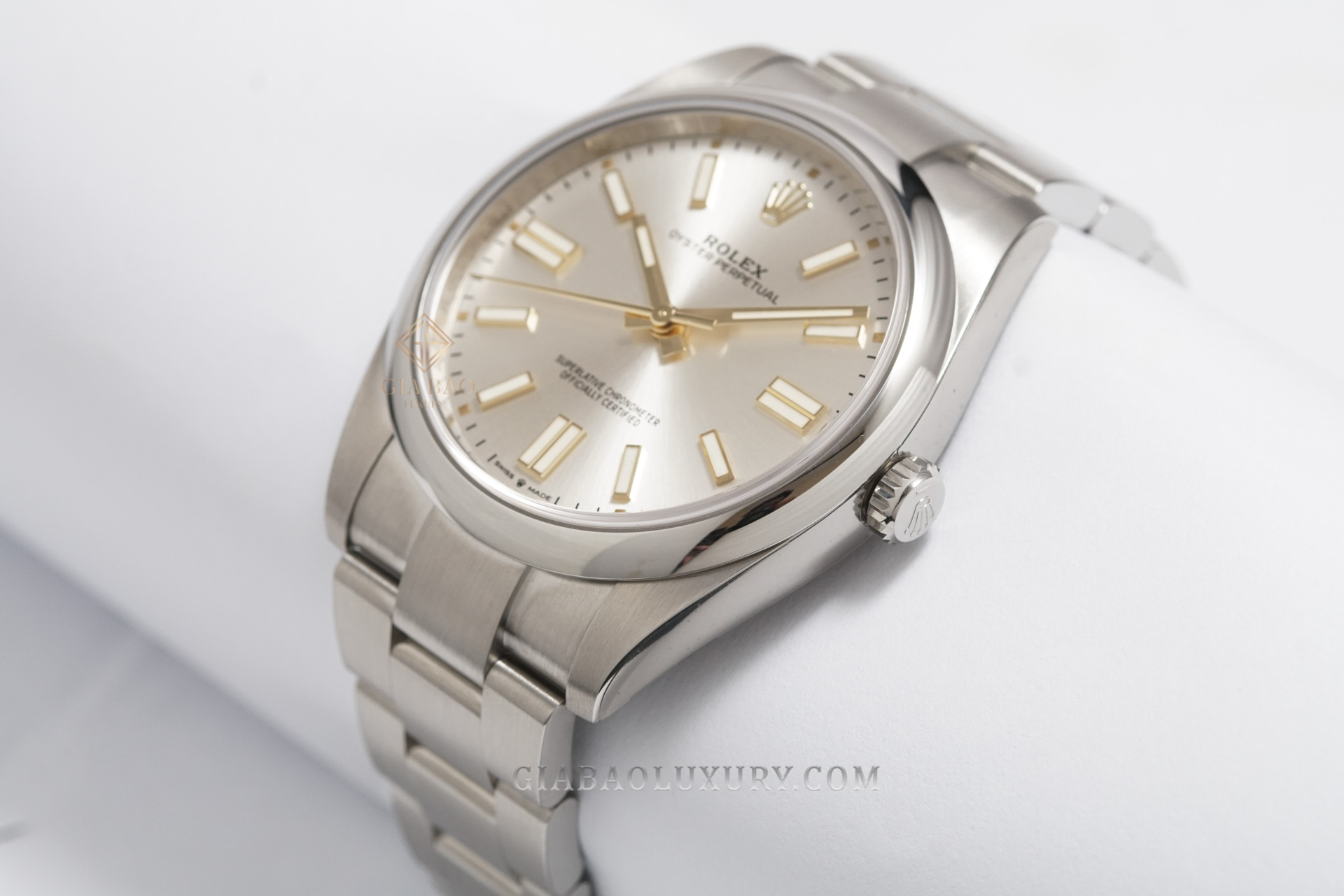Đồng Hồ Rolex Oyster Perpetual 41 124300 Mặt Số Bạc Đồng Hồ Rolex Oyster Perpetual 41 124300 Mặt Số Bạc