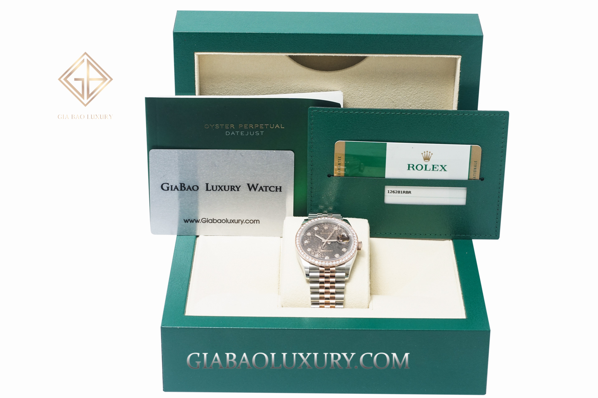 Rolex Datejust 36 126281RBR Mặt Số Vi Tính Chocolate Đồng Hồ Rolex Datejust 36 126281RBR Mặt Số Vi Tính Chocolate