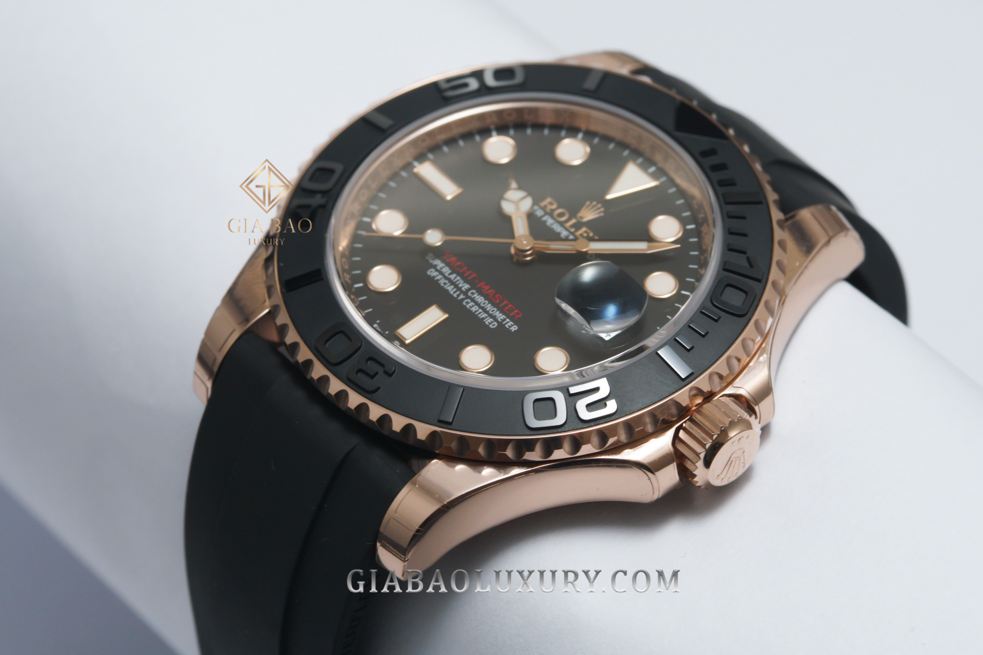 Đồng Hồ Rolex Yacht-Master 40 126655 Mặt Số Đen