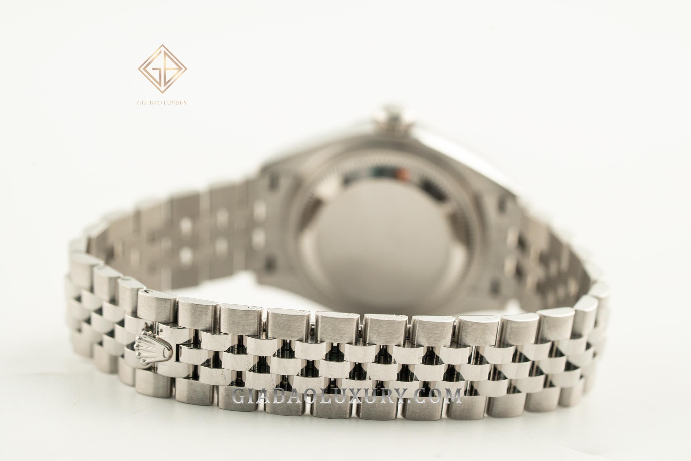 Đồng Hồ Rolex Lady-Datejust 28 279174 Mặt Số Xám Tối Cọc Số Dạ Quang