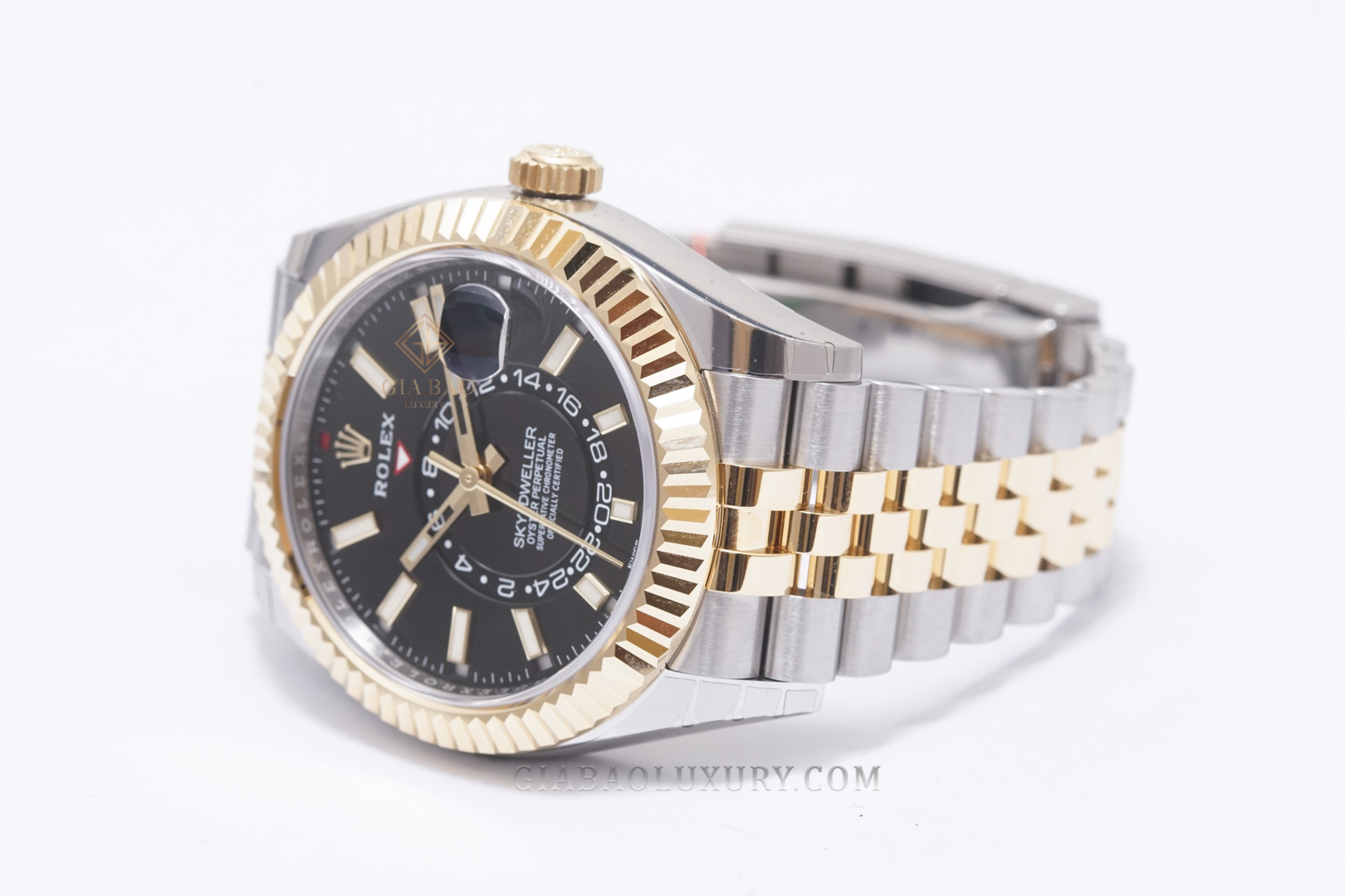 Đồng Hồ Rolex Sky-Dweller 326933-0005 Mặt Số Đen