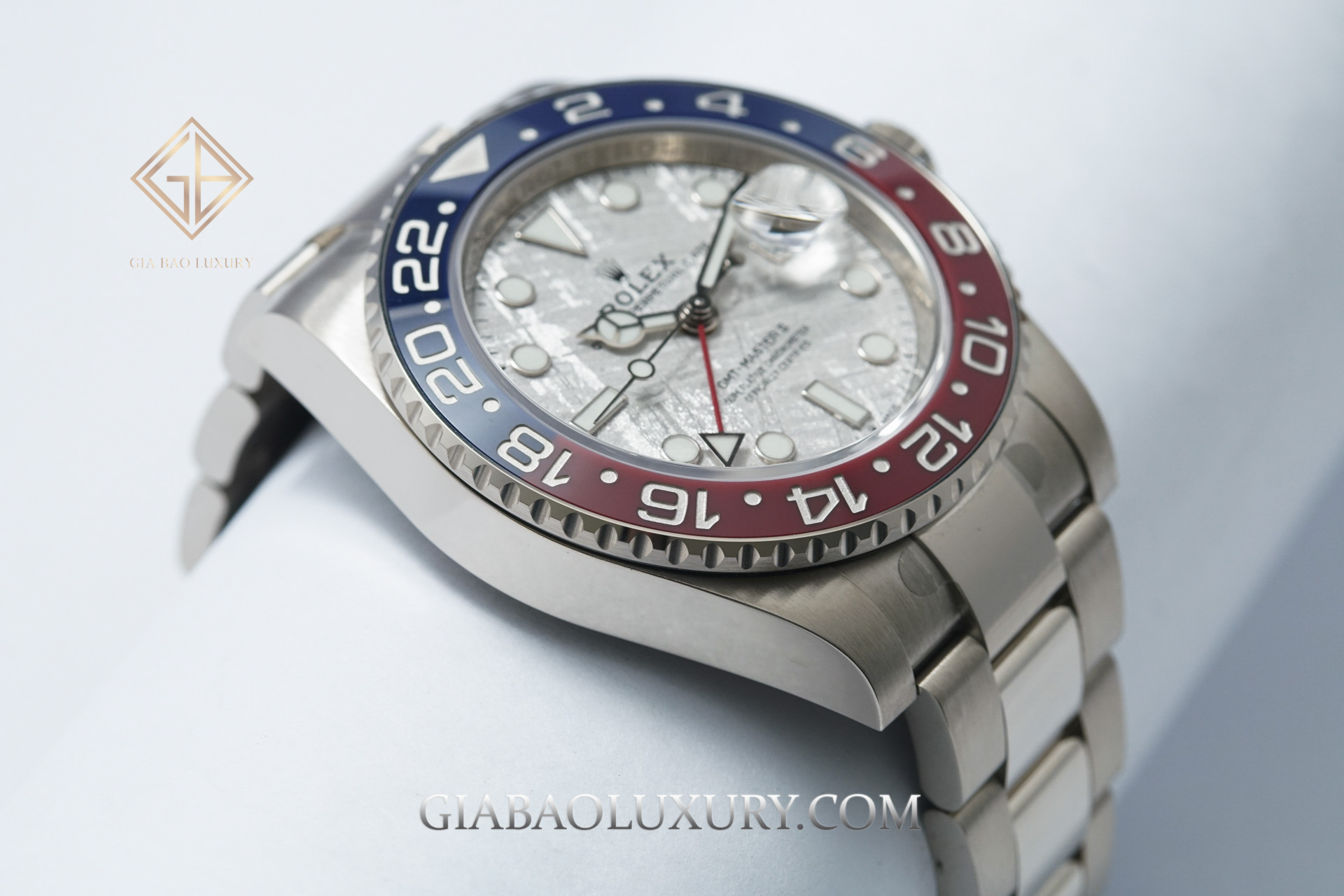 Đồng Hồ Rolex GMT-Master II 126719BLRO Mặt Số Thiên Thạch