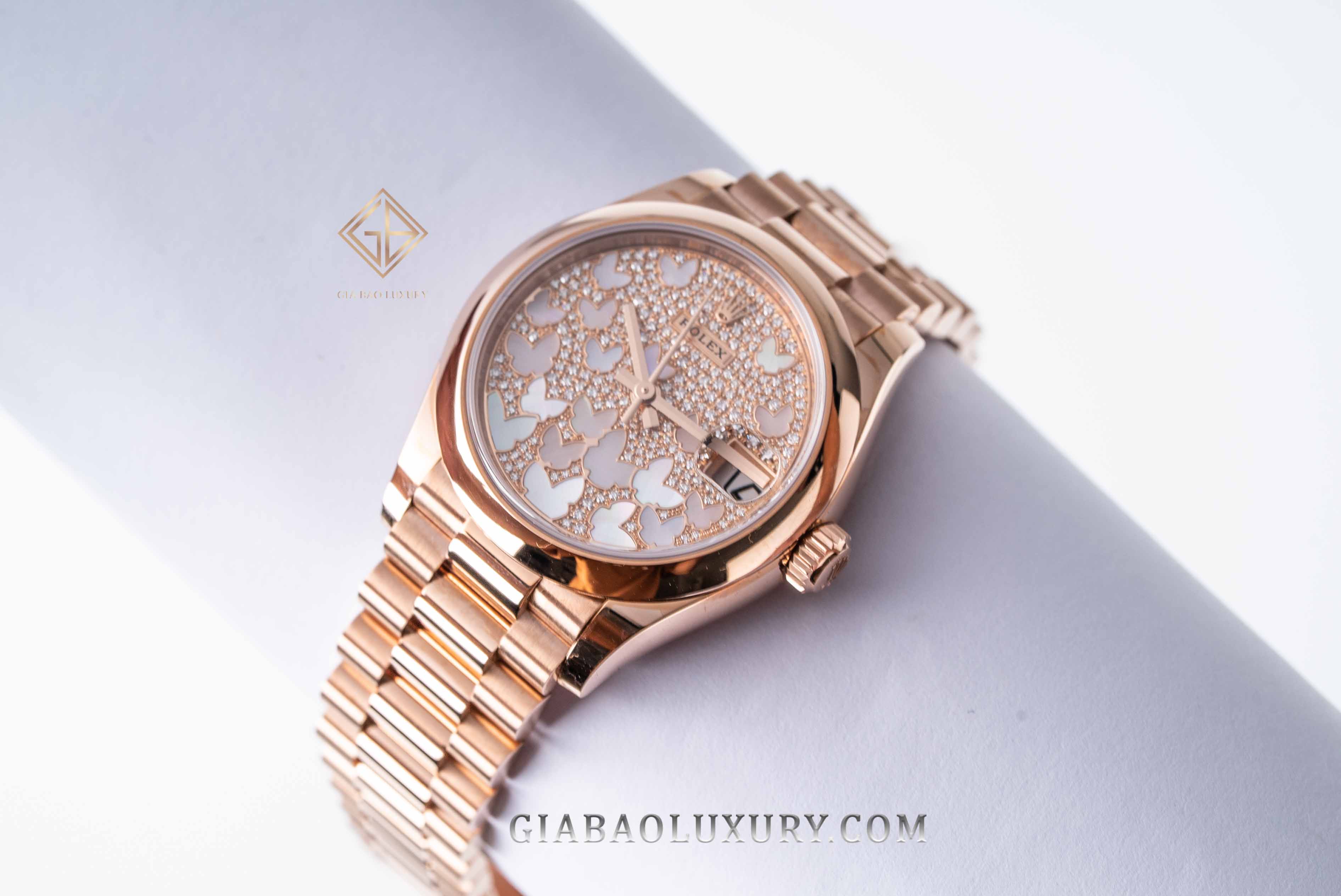 Đồng Hồ Rolex Datejust 31 278245 Mặt Số Vỏ Trai Họa Tiết Butterfly Đồng Hồ Rolex Datejust 31 278245 Mặt Số Vỏ Trai Họa Tiết Butterfly