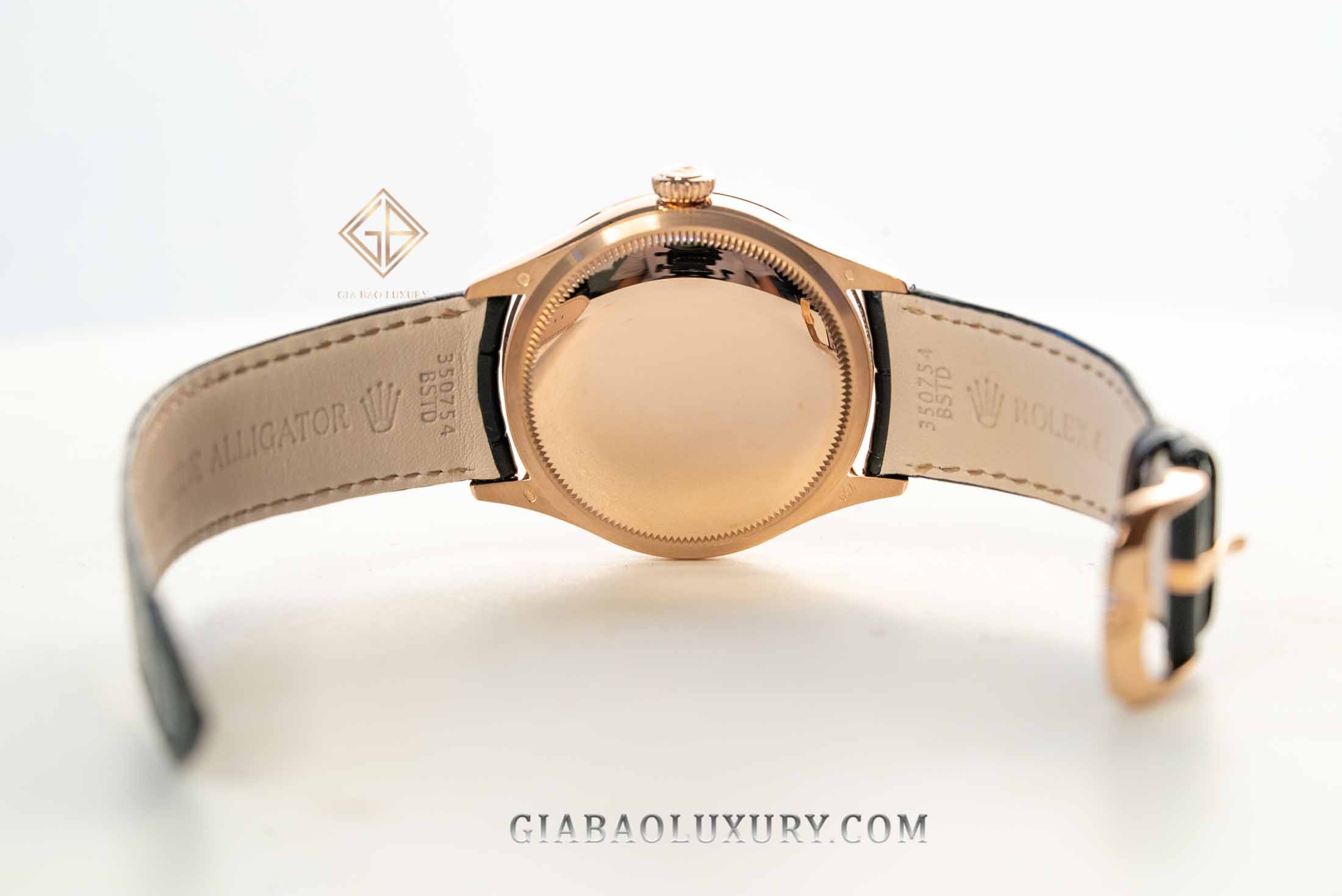 Đồng Hồ Rolex Cellini Time 50505 Mặt Số Hồng