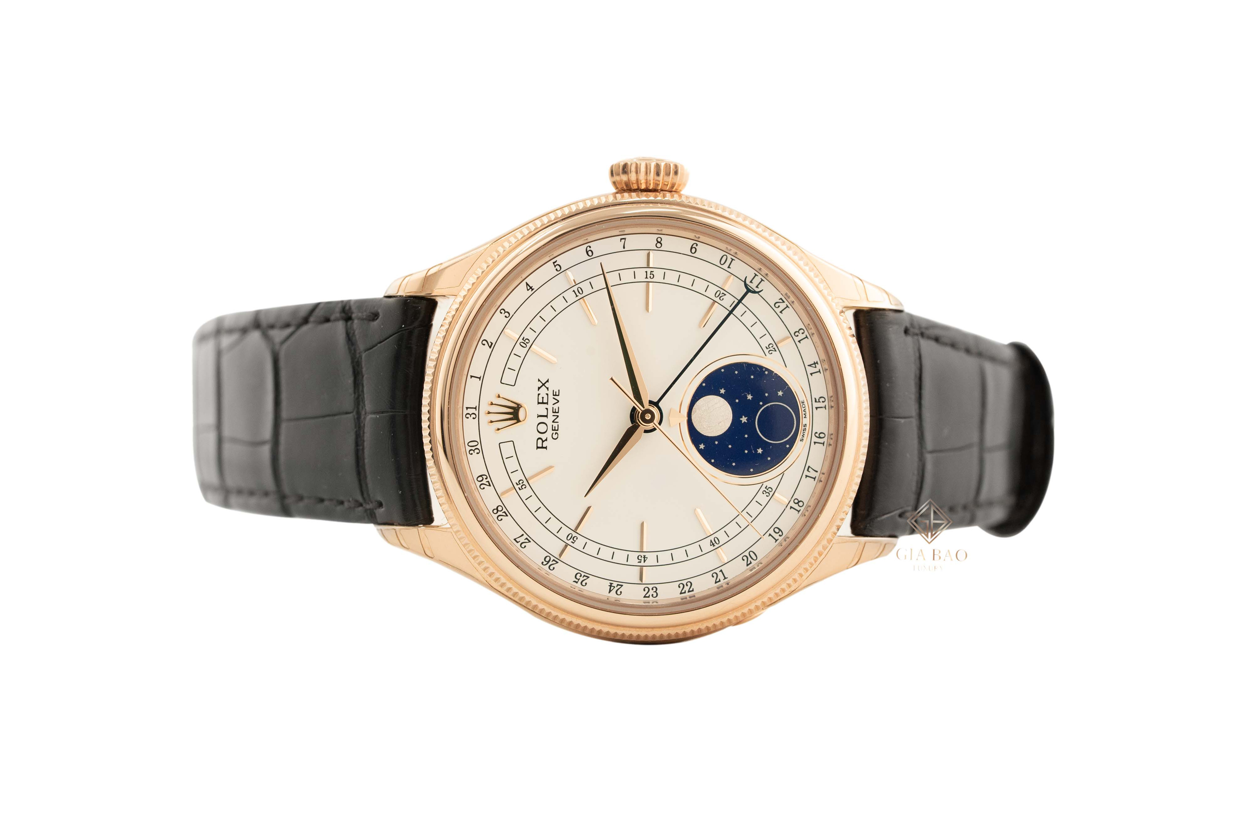 Đồng Hồ Rolex Cellini Moonphase 50535