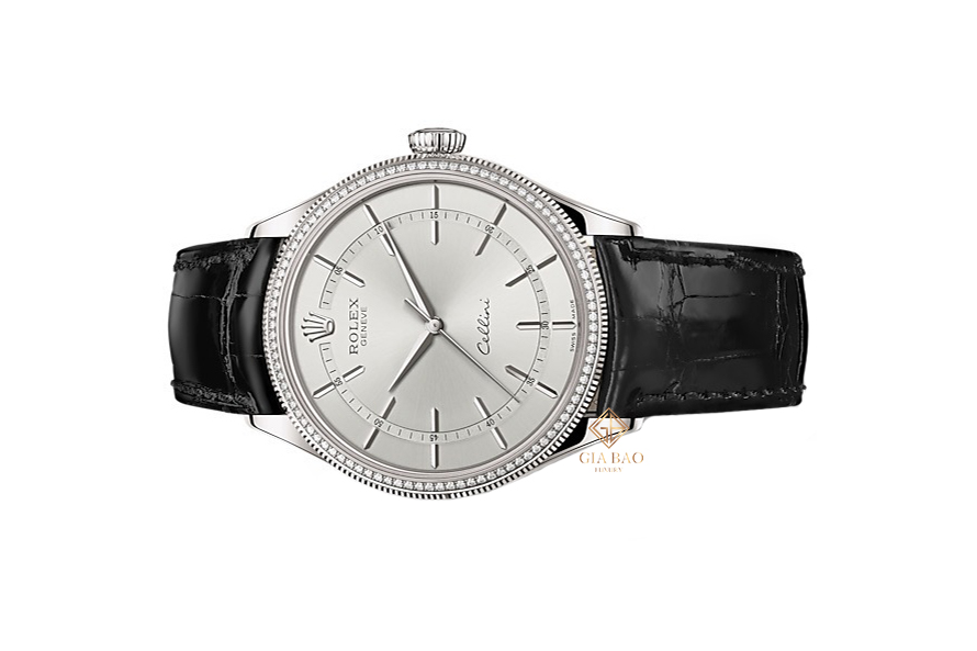 Đồng Hồ Rolex Cellini Time 50609RBR Mặt Số Bạc