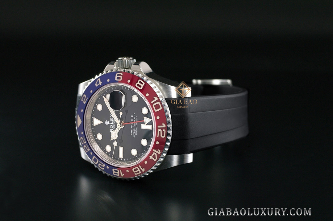 Dây Rubber B Classic Series cho Rolex GMT Master II Ceramic