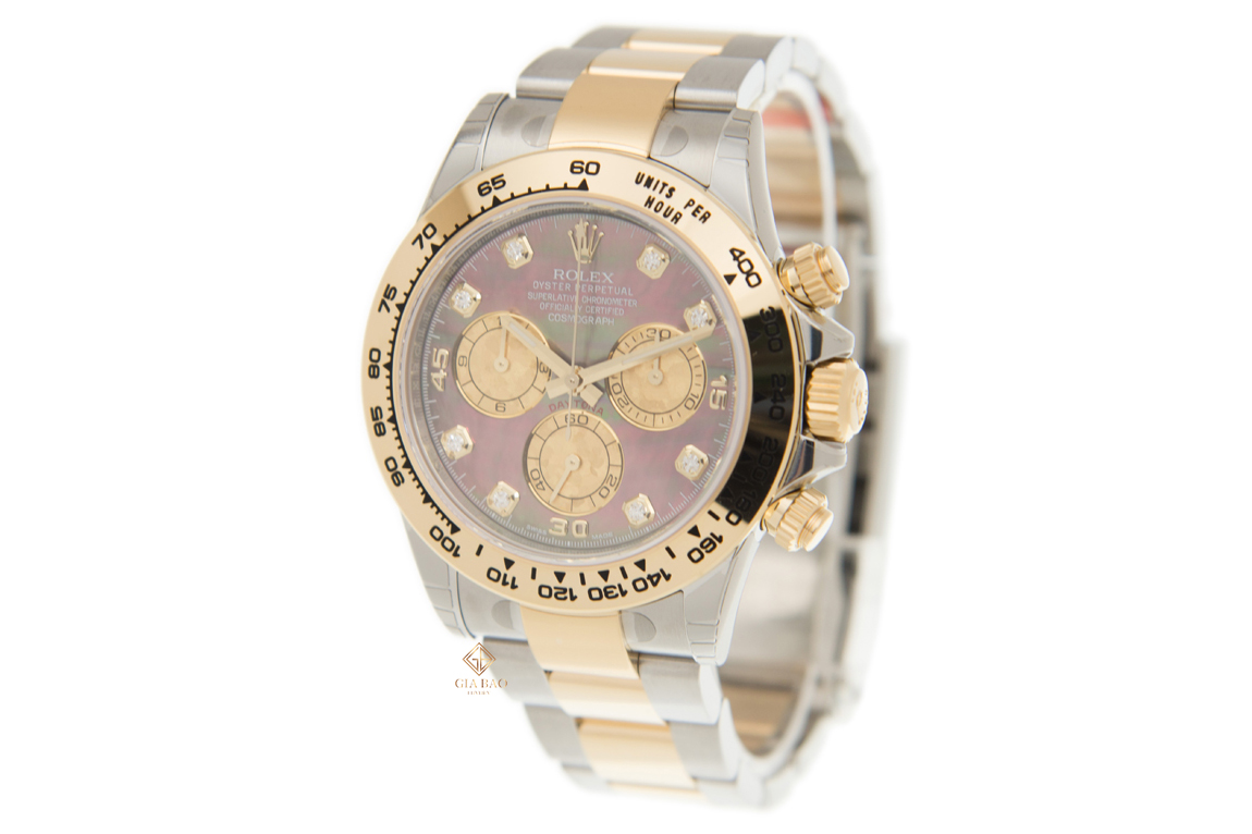 Đồng Hồ Rolex Cosmograph Daytona 116503 Mặt Số Xà Cừ Tím