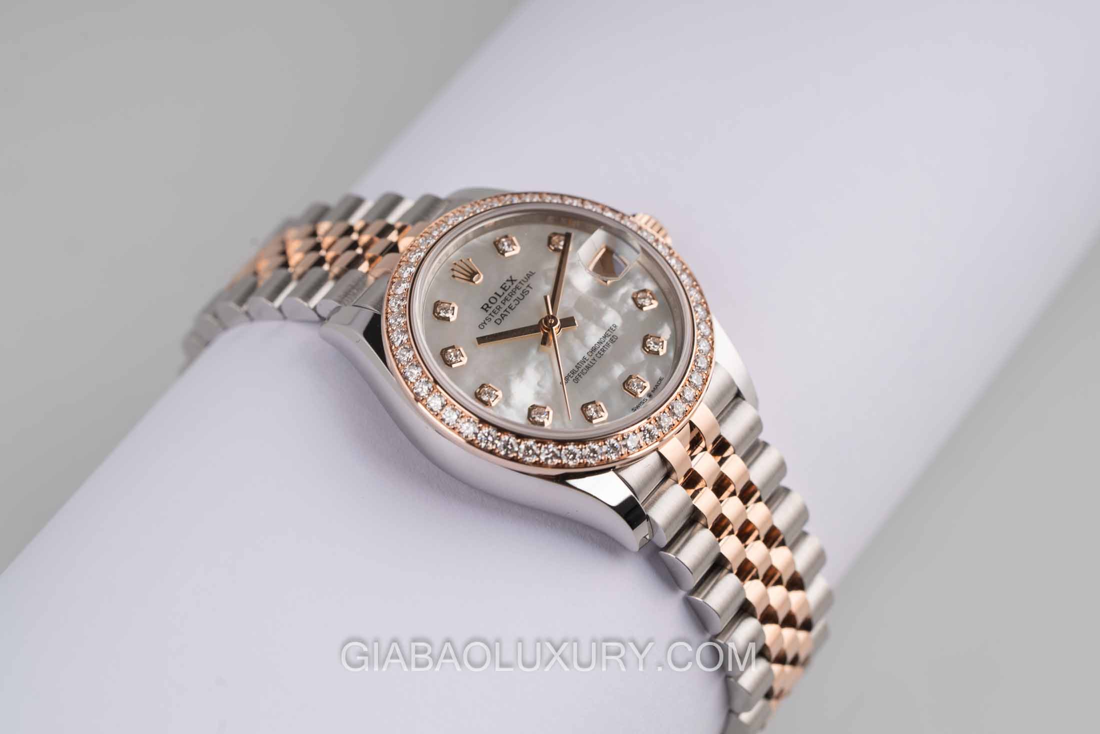 Đồng Hồ Rolex Datejust 31 278381 Mặt Số Vỏ Trai Đồng Hồ Rolex Datejust 31 278381RBR Mặt Số Vỏ Trai