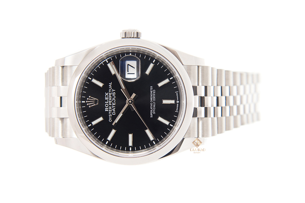 Đồng Hồ Rolex Datejust 36 126200 Mặt Số Đen