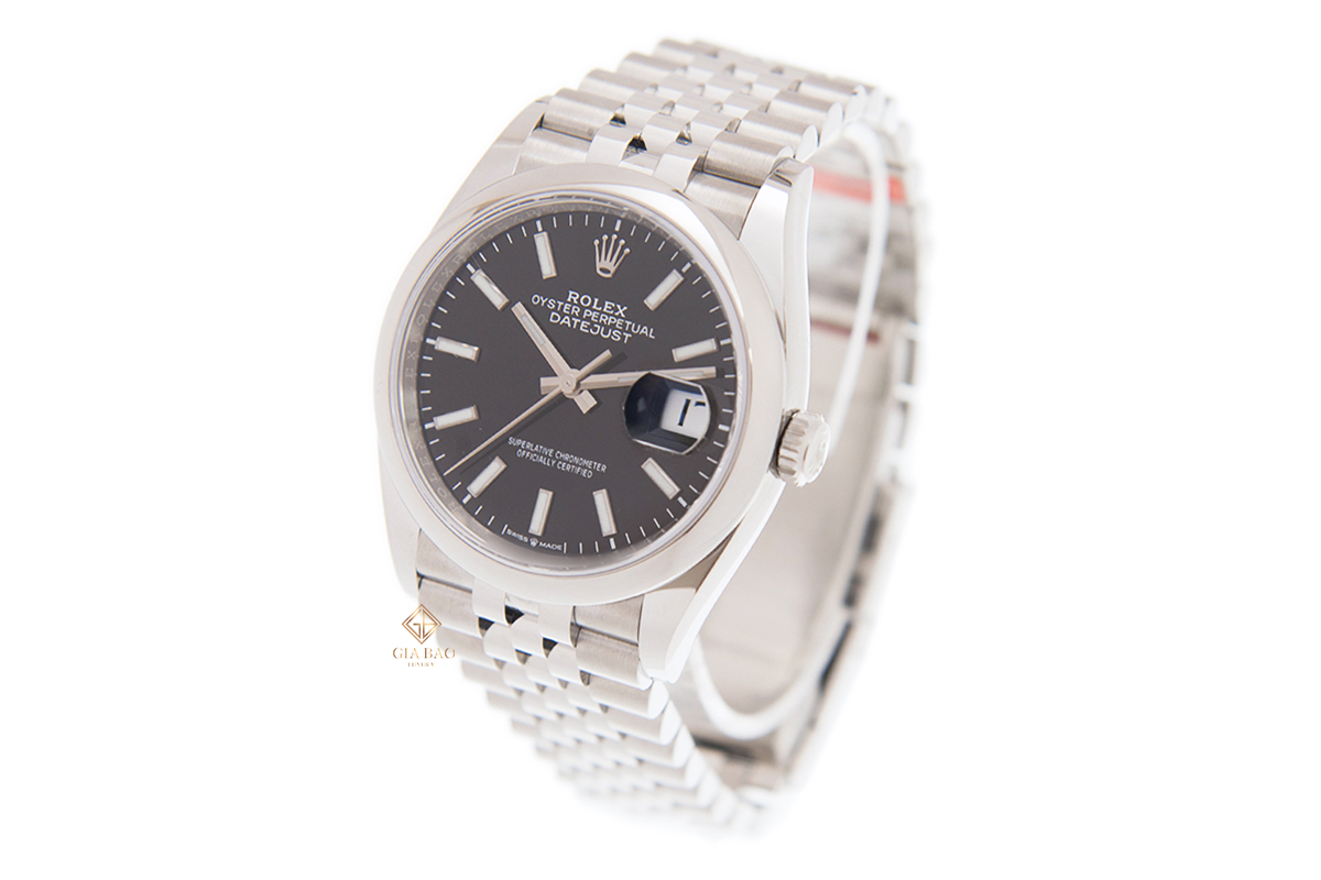 Đồng Hồ Rolex Datejust 36 126200 Mặt Số Đen