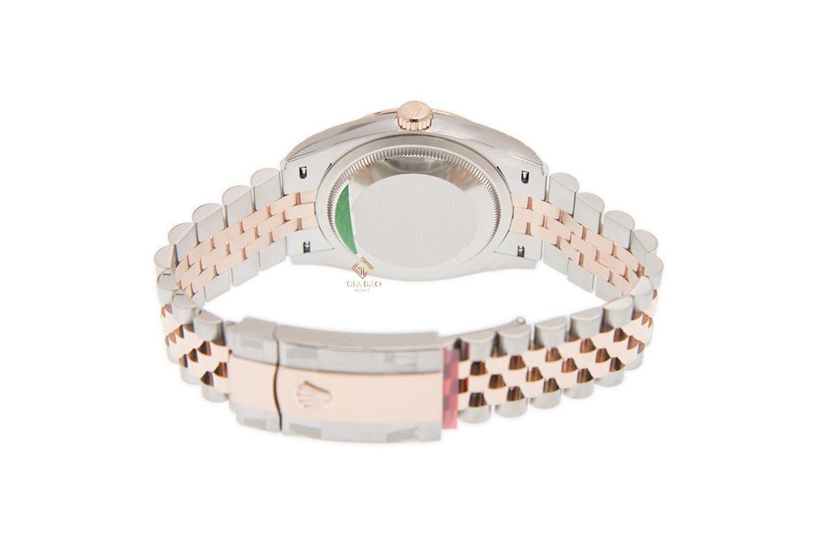 Rolex Datejust 36 126231 Mặt Số Hồng Cọc Số La Mã Nạm Kim Cương Đồng Hồ Rolex Datejust 36 126231 Mặt Số Hồng Cọc Số La Mã Nạm Kim Cương