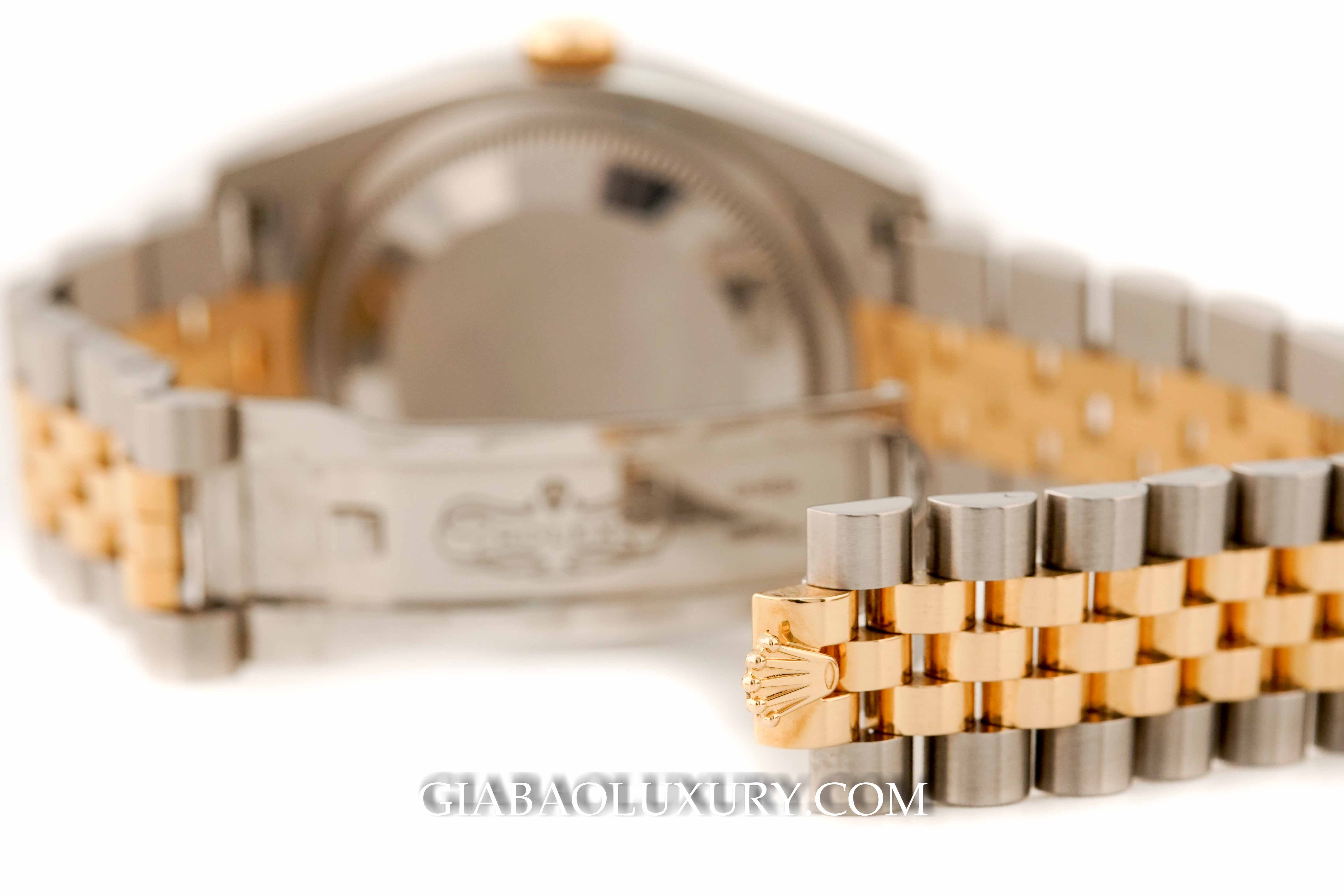 Đồng Hồ Rolex Datejust 36 116233 Mặt Số Vàng Champagne