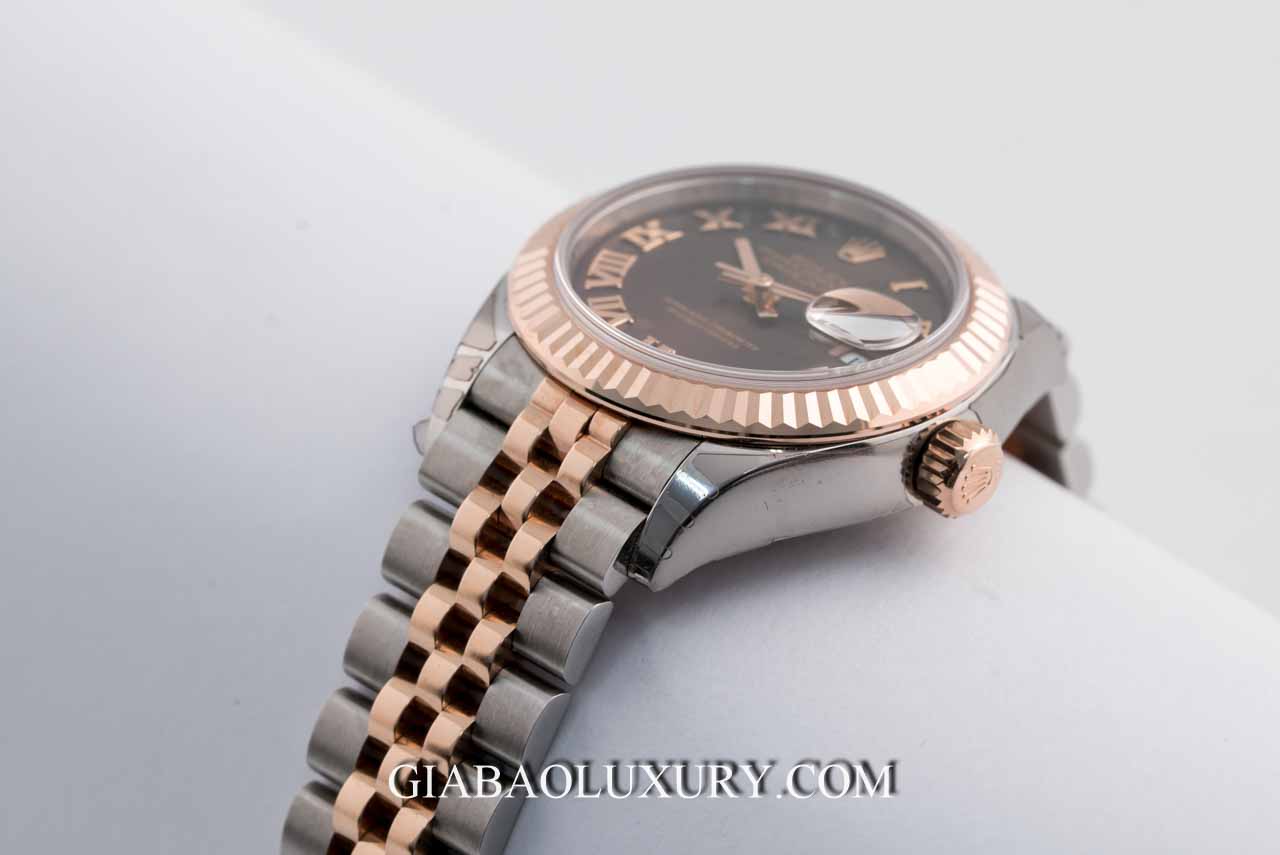 Đồng hồ Rolex Lady-Datejust 279171 Mặt số Chocolate, Cọc số La Mã Đồng Hồ Rolex Lady-Datejust 279171 Mặt Số Chocolate Cọc Số La Mã