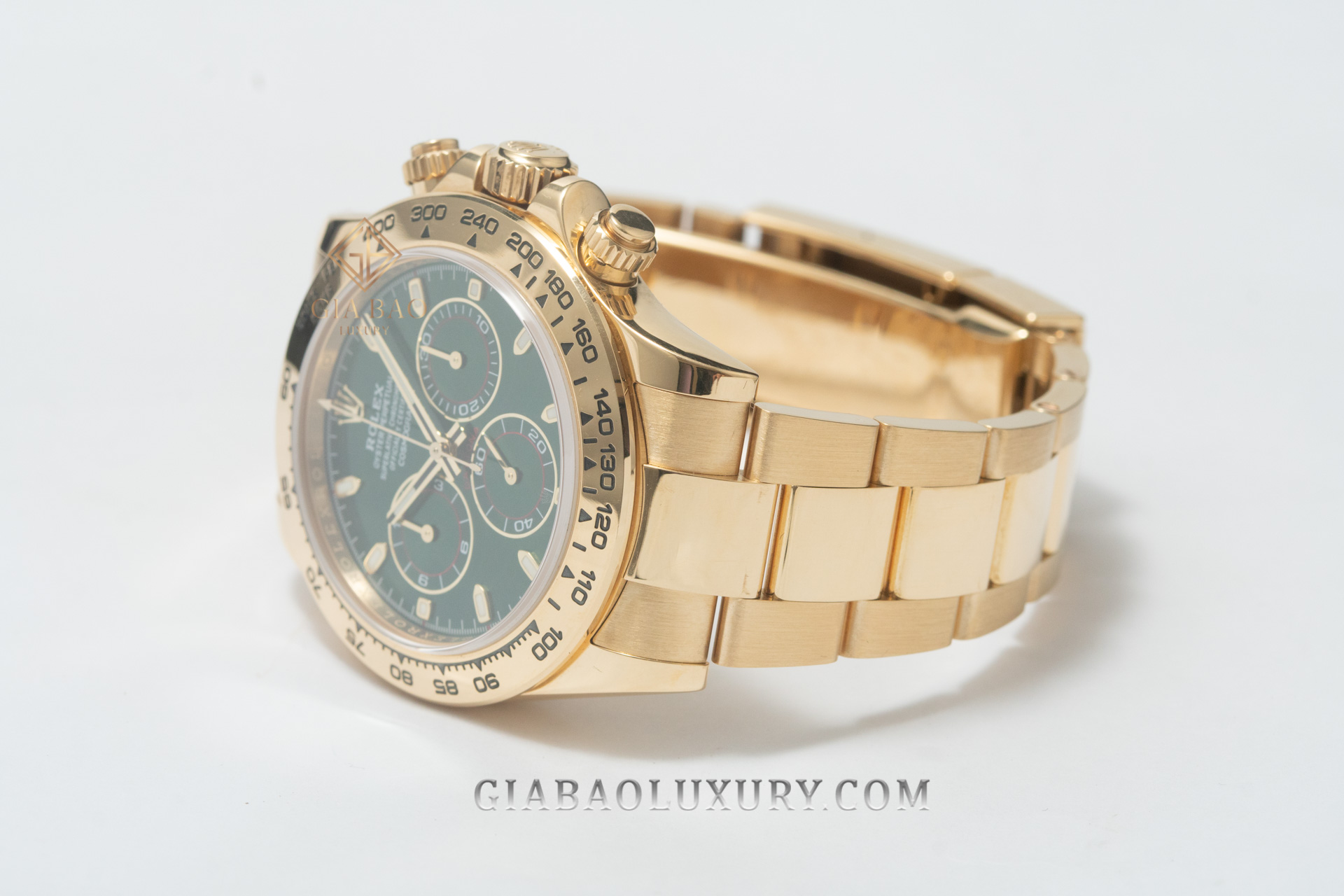 Đồng Hồ Rolex Cosmograph Daytona 116508 Mặt Số Xanh Lá