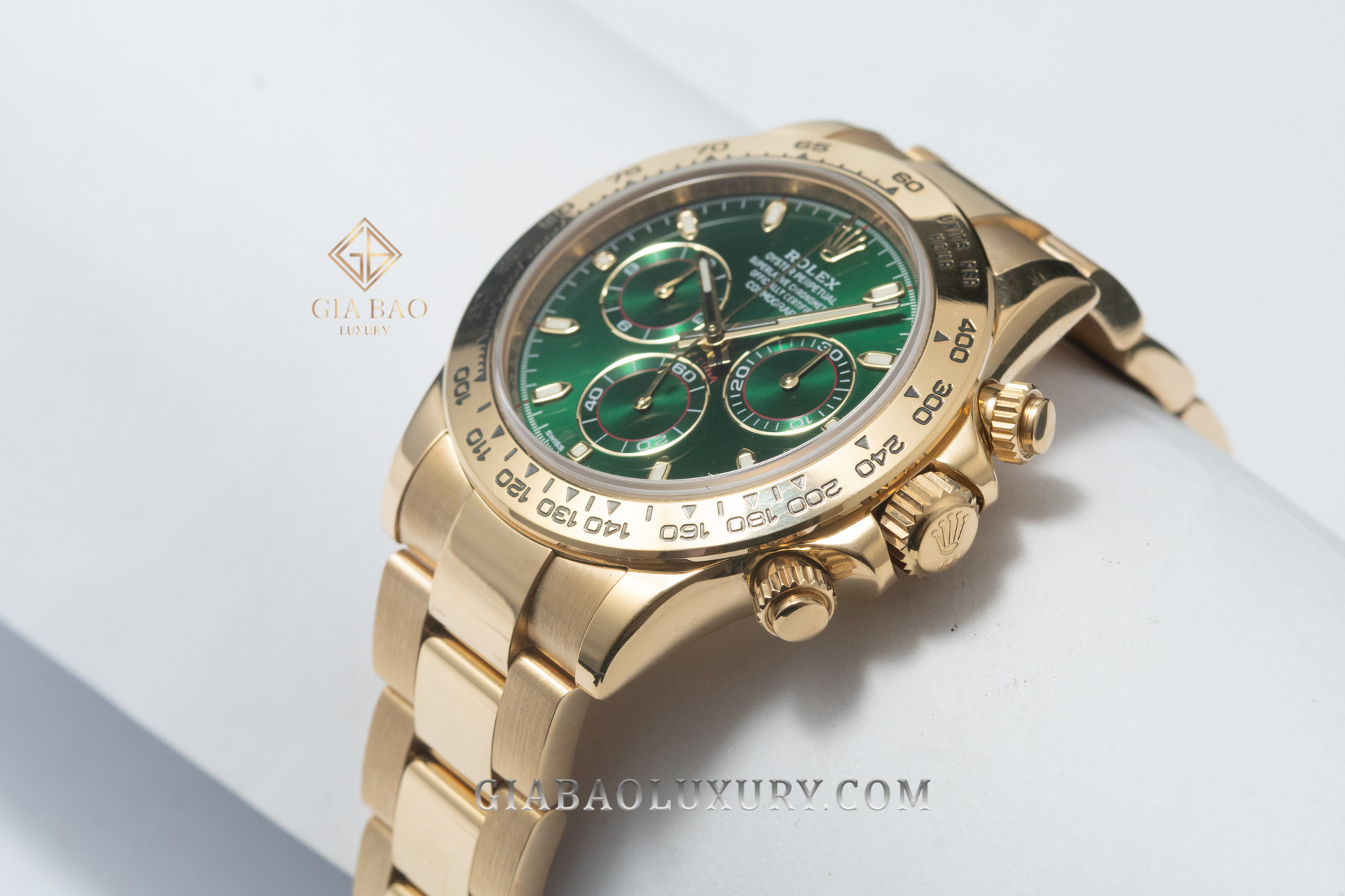 Đồng Hồ Rolex Cosmograph Daytona 116508 Mặt Số Xanh Lá