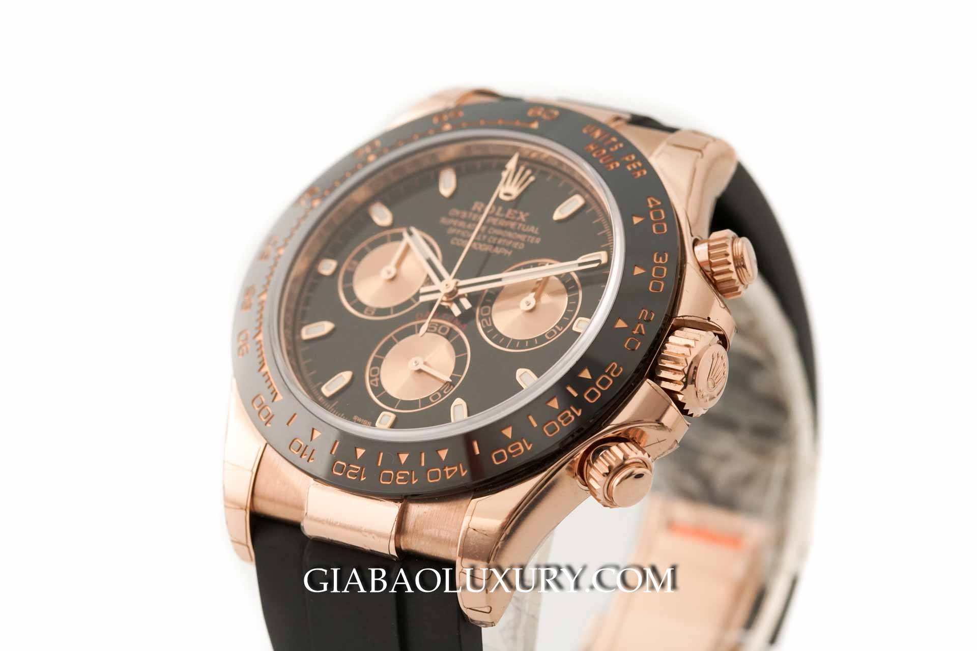 Đồng Hồ Rolex Cosmograph Daytona 116515LN Mặt Số Đen Hồng Đồng Hồ Rolex Cosmograph Daytona 116515LN Mặt Số Đen Hồng