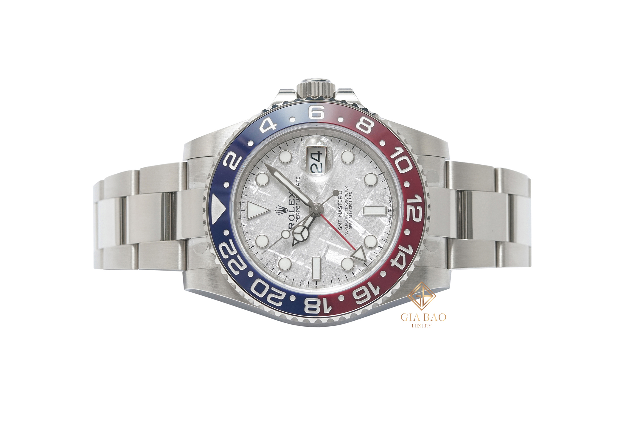 Đồng Hồ Rolex GMT-Master II 126719BLRO Mặt Số Thiên Thạch