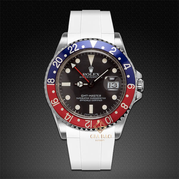 Dây Rubber B Tang Buckle Series cho Rolex GMT Master