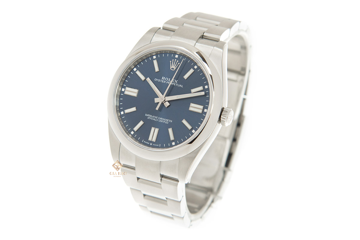 Rolex Oyster Perpetual 41 124300 Mặt Số Xanh Dương Đồng Hồ Rolex Oyster Perpetual 41 124300 Mặt Số Xanh Dương