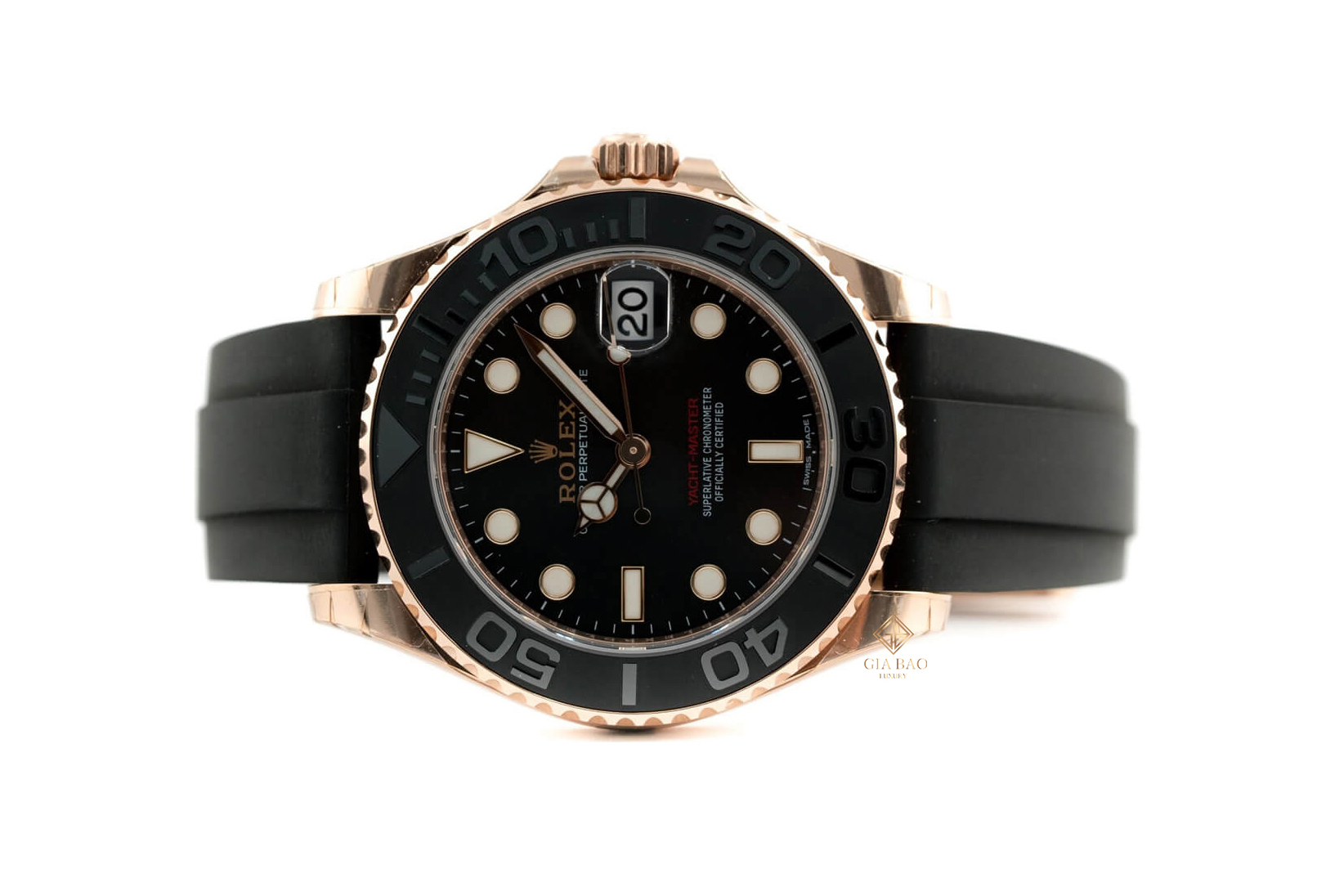 Đồng Hồ Rolex Yacht-Master 268655 Mặt Số Đen