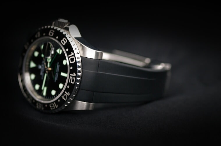 Dây Rubber B Classic Series cho Rolex GMT Master II Ceramic