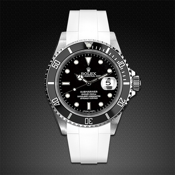 Dây Rubber B Tang Buckle Series cho Rolex Submariner Ceramic
