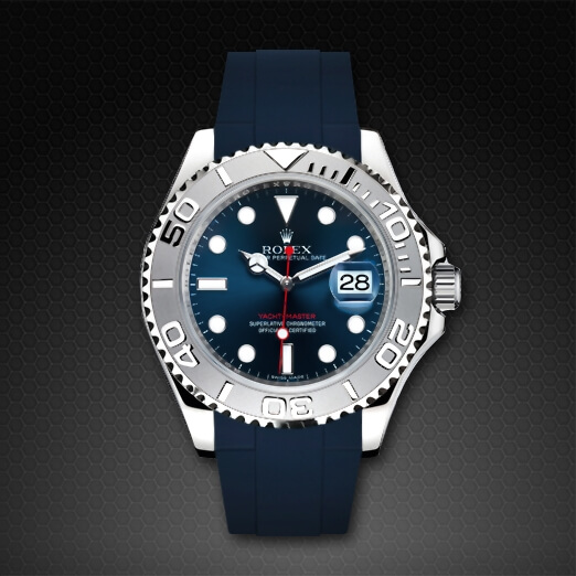 Dây Rubber B Classic Series cho Rolex Yachtmaster 40mm
