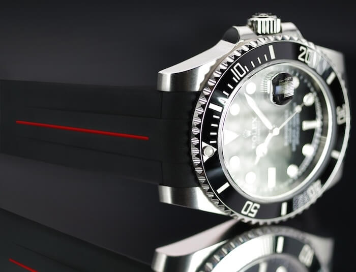 Dây Rubber B Classic Series VulChromatic® cho Rolex Yachtmaster 40mm