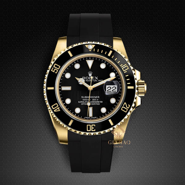 Dây Rubber B Velcro® Series cho Rolex Submariner 40mm