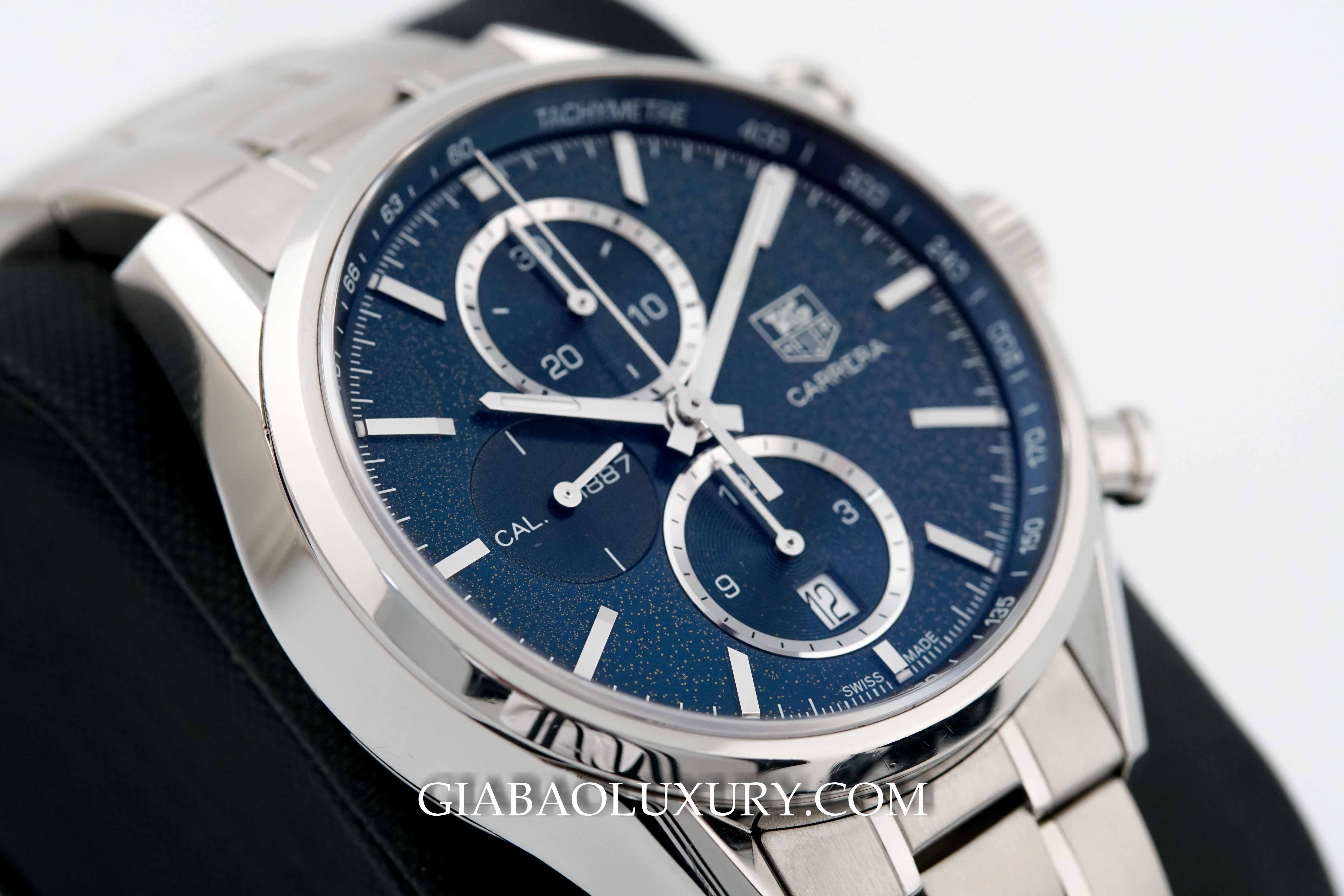 Đồng Hồ TAG Heuer Carrera Calibre 1887 Chronograph Đồng Hồ TAG Heuer Carrera Calibre 1887 CAR2115.BA0724
