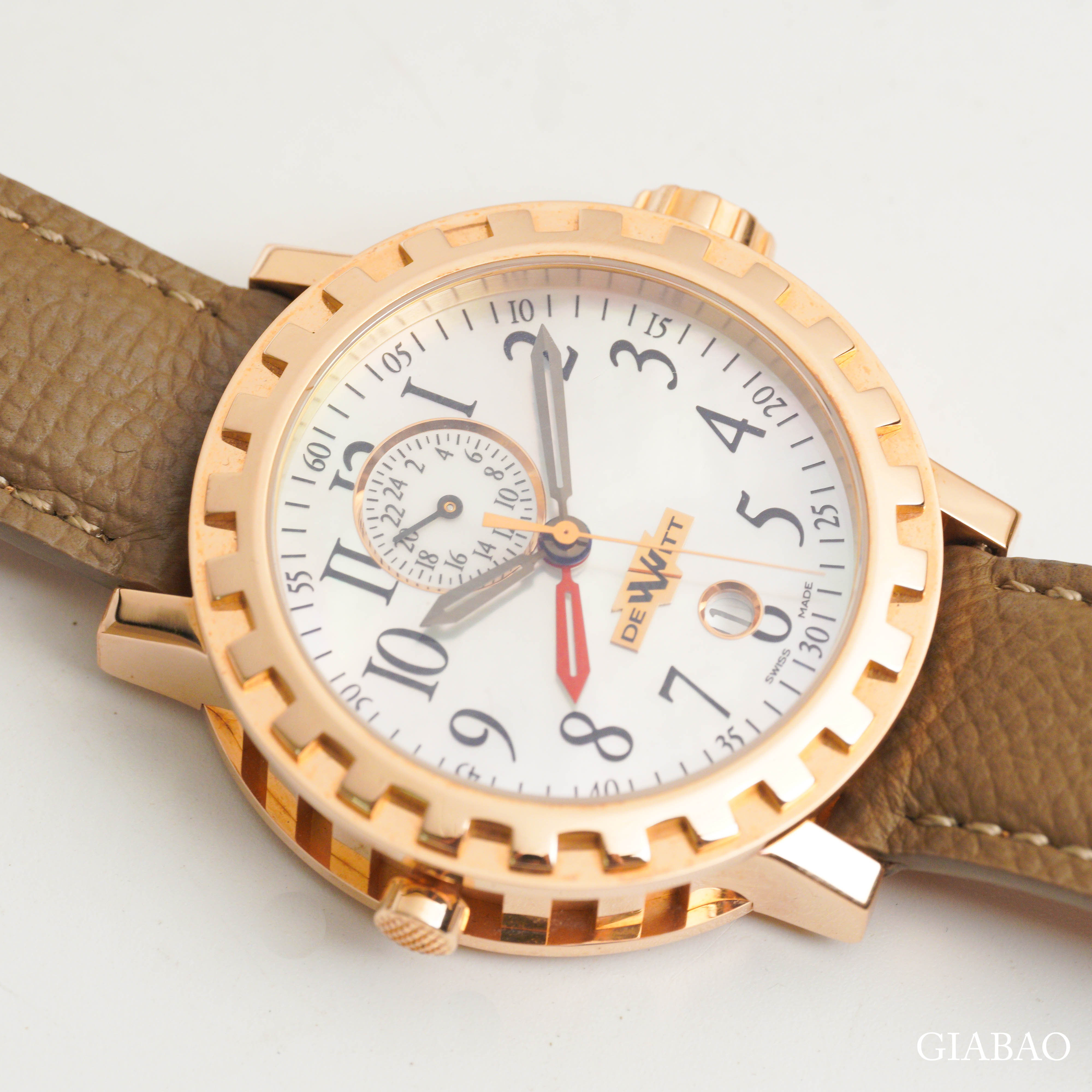 Đồng Hồ DeWitt Academia Double Fuseau Dual Time AC.2001.53.M650 Đồng Hồ DeWitt Academia Double Fuseau Dual Time AC.2001.53.M650