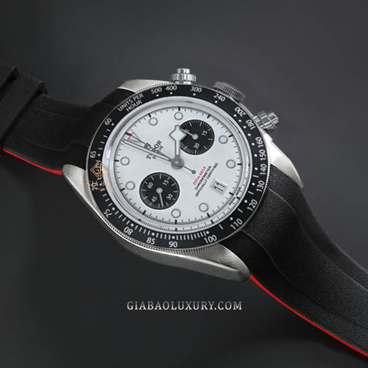 Dây cao su Rubber B dành cho đồng hồ Tudor Heritage Black Bay 41mm - VulChromatic® Dual-Color Dây Rubber B VulChromatic® Dual-Color cho Tudor Heritage Black Bay 41mm