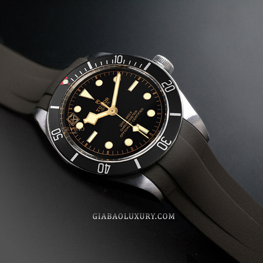 Dây Rubber B VulChromatic® Dual-Color cho Tudor Heritage Black Bay 41mm