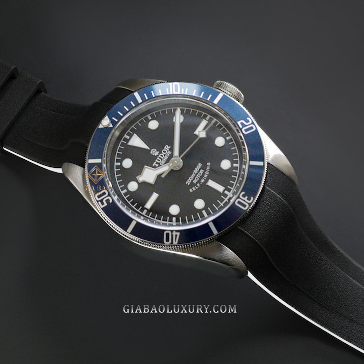 Dây cao su Rubber B dành cho đồng hồ Tudor Heritage Black Bay 41mm - VulChromatic® Dual-Color Dây Rubber B VulChromatic® Dual-Color cho Tudor Heritage Black Bay 41mm