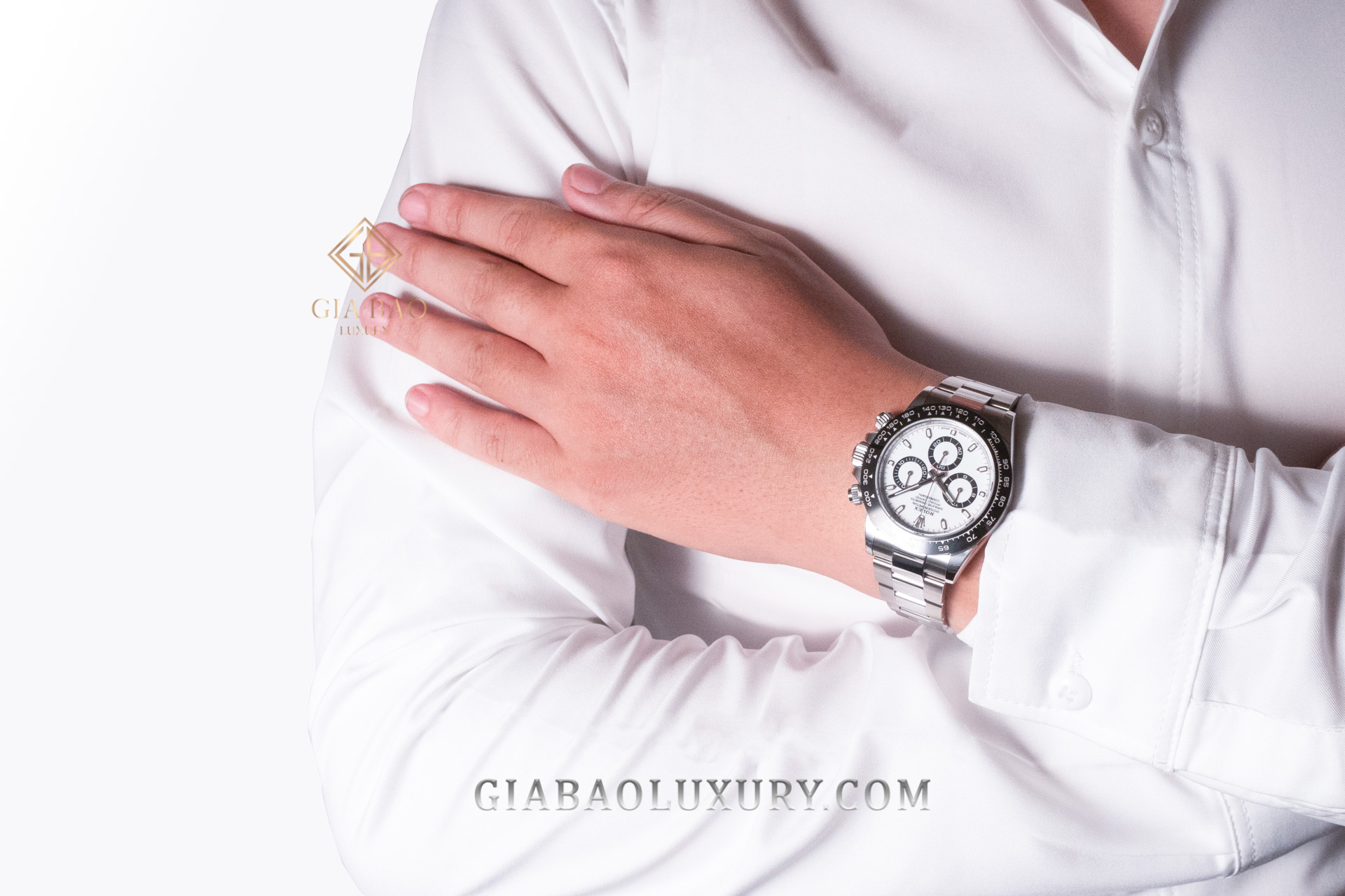 Rolex Cosmograph Daytona 116500LN Mặt Số Trắng Đồng Hồ Rolex Cosmograph Daytona 116500LN Mặt Số Trắng